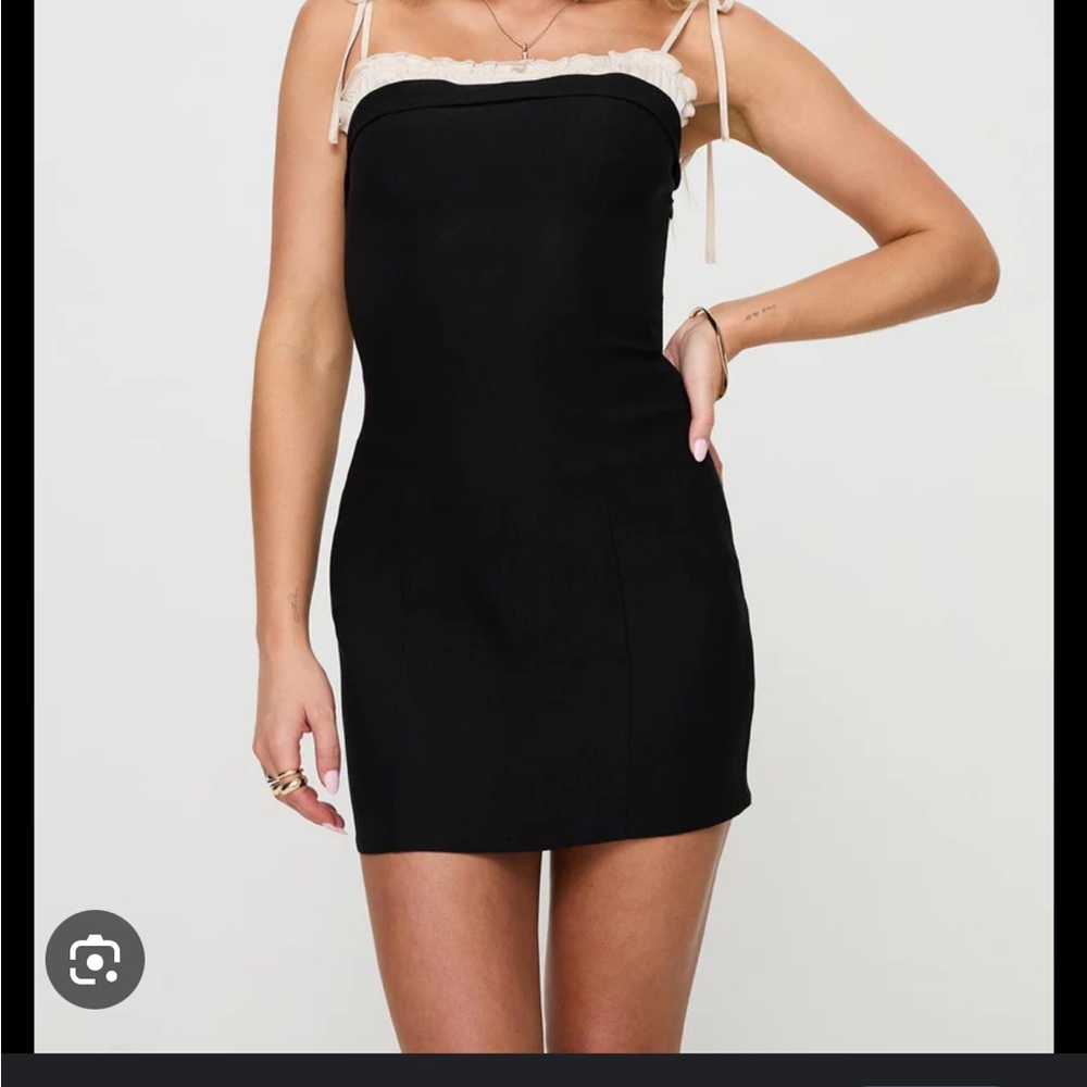 Motel Rocks Black Mini Dress